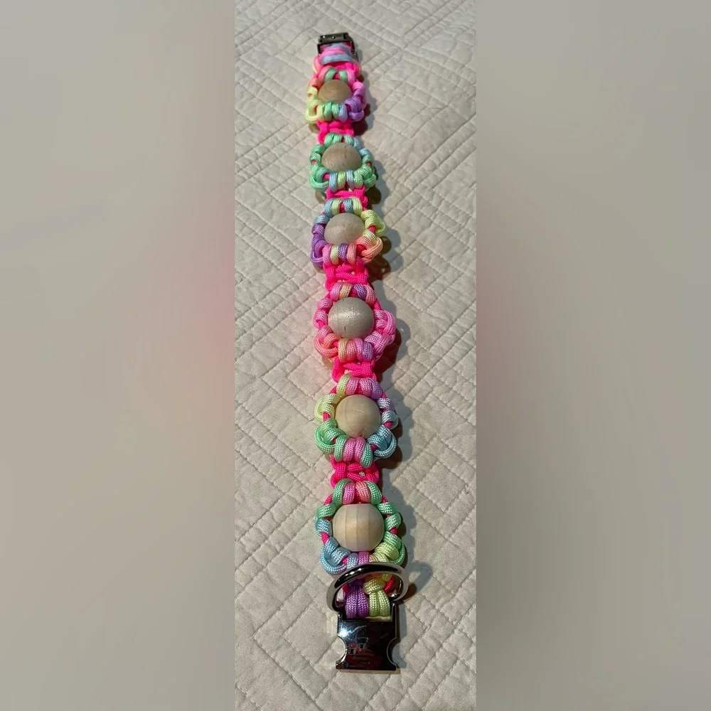 Handmade Paracord dog collar - Picture 3 of 5